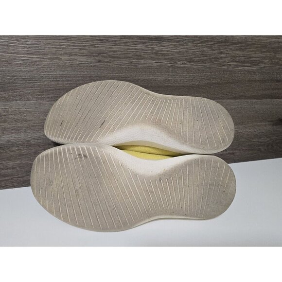 Allbirds Mens Yellow Wool Lace Up Low Top Running Sneakers Shoes Size 8 - Picture 3 of 6